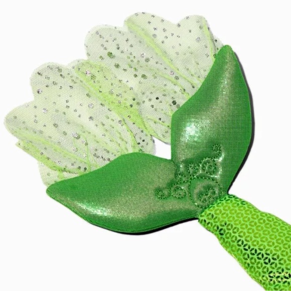 Aurora Emerald Sea Sparkles Hair Mermaid Doll Green Soft 18" Stuffed Toy - Picture 3 of 5